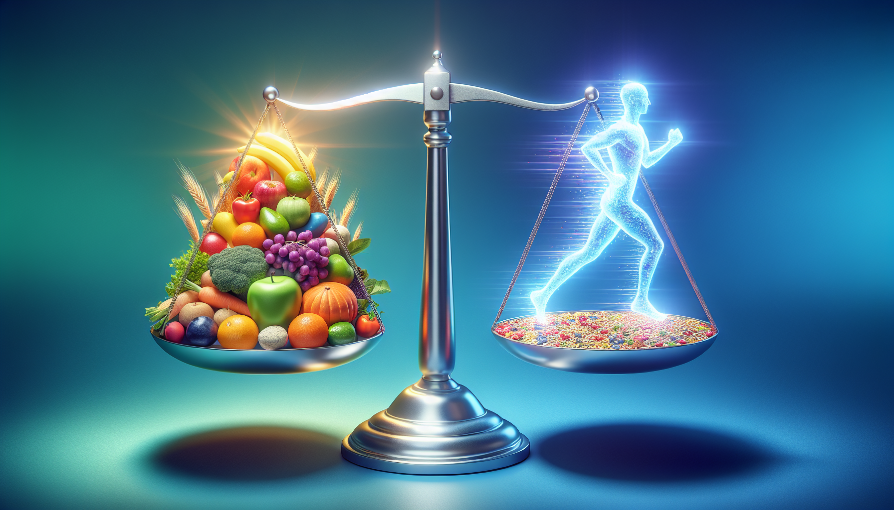 Find balance between calorie intake and energy expenditure