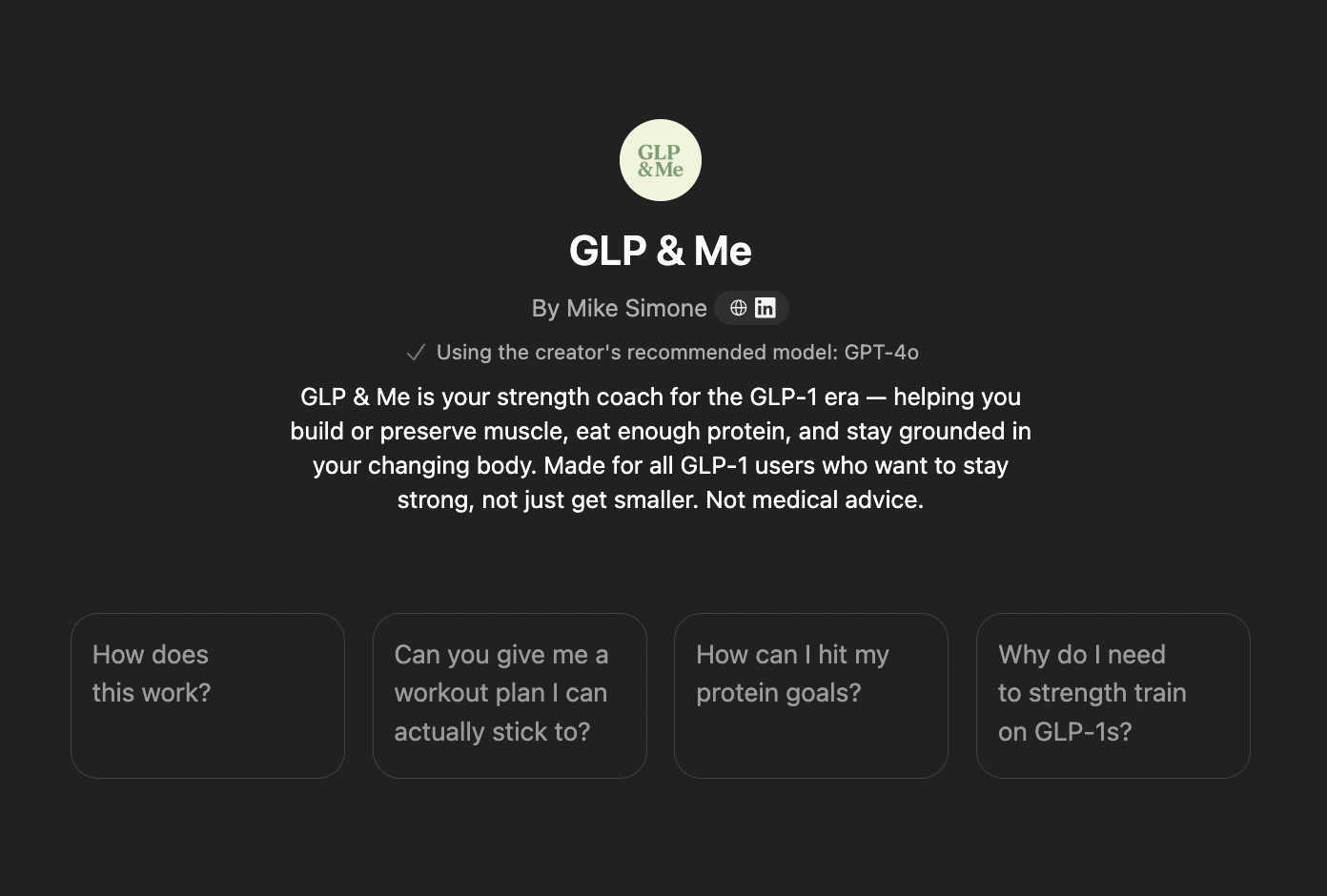 GLP & Me screenshot